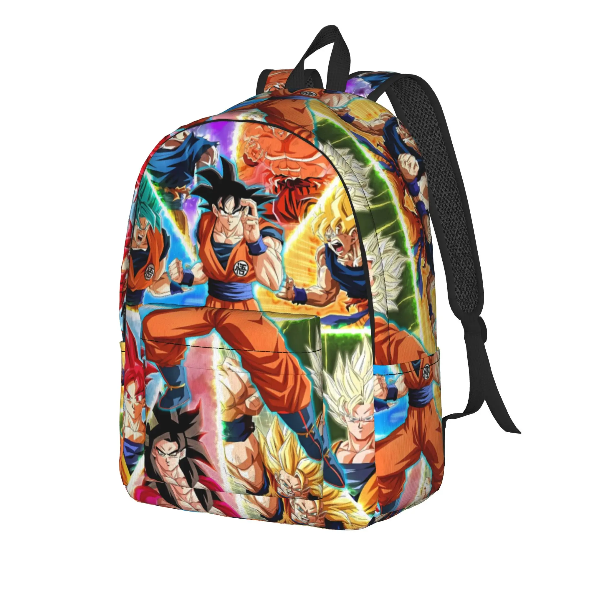 Dragons Ball Anime Song Goku Backpack  Camping Backpacks Girl Back To School Lightweight School Bags Kawaii Rucksack