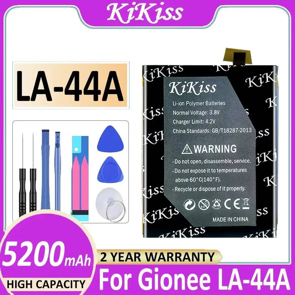 

Stable Mobile Phone Battery For Gionee LA-44A 5200Mah