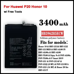 HB396285ECW 3400mAh Battery for Huawei P20 Honor 10/Honor 10 Lite COL-AL00 COL-AL10 COL-TL00 COL-TL10 COL-L29 Batteries