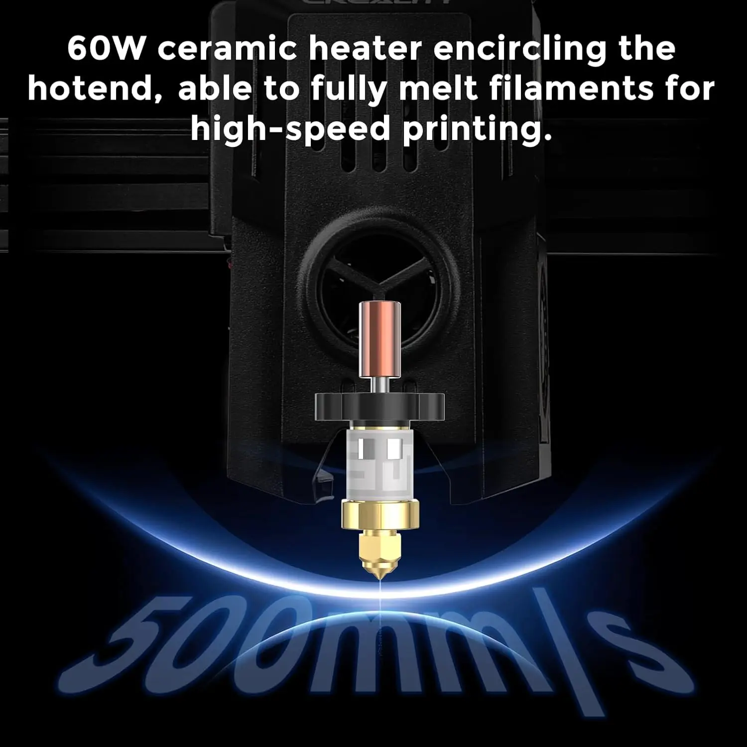 Offizielles Creality Ender 3 V3 KE Keramik-Hot-End-Kit, 3D-Drucker mit austauschbarem Extruder-Hot-End, kommt mit der neuen Creality-Abdeckung – Detail 3