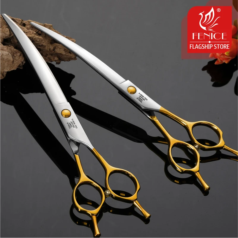 Fenice 6.5/6.75/7.0/7.5 inch Professional Dog Grooming Scissors Cutting Thinning Shear for Dog/Cats Animals Groomer Tools