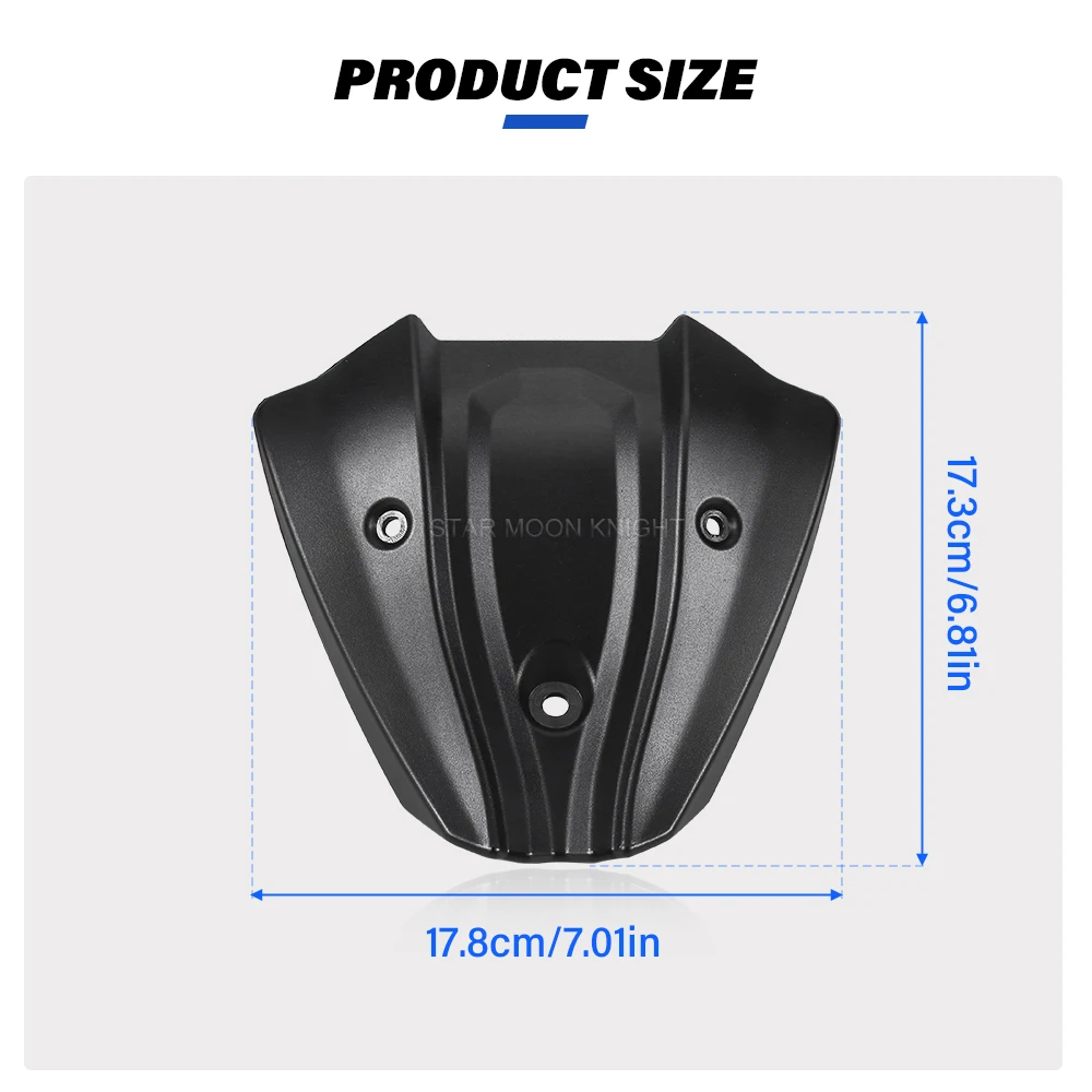 For Suzuki GSX-S1000 GSXS1000 GSX-S 1000 2022-2025 Motorcycle Fly Screen Windshield Windscreen Wind Deflector ABS Accessories