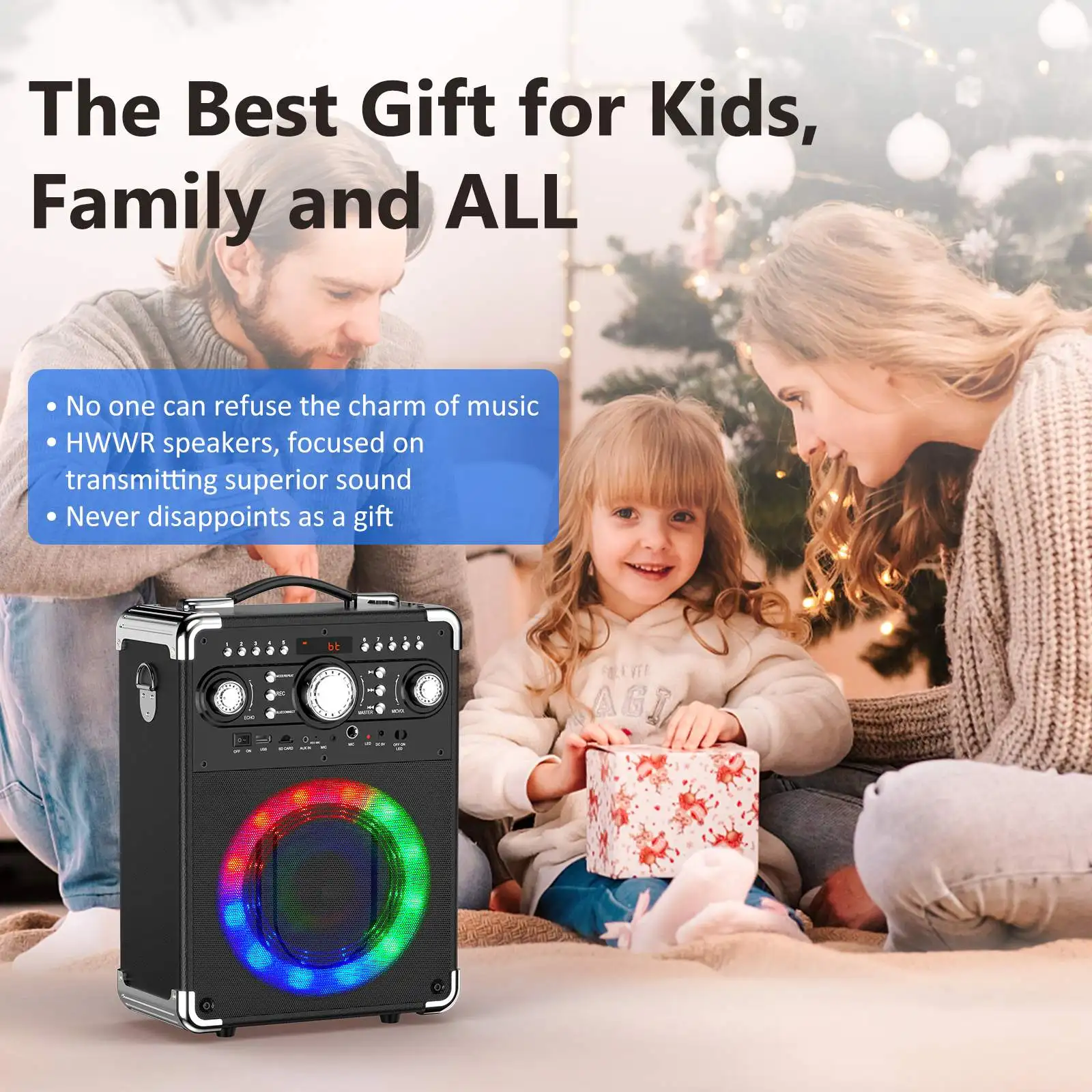 ميكروفون Kara Ok 3 ، بلوتوث محمول مع مكبر صوت Kara Ok ، مناسب للأنشطة الخارجية والحفلات والحفلات #4