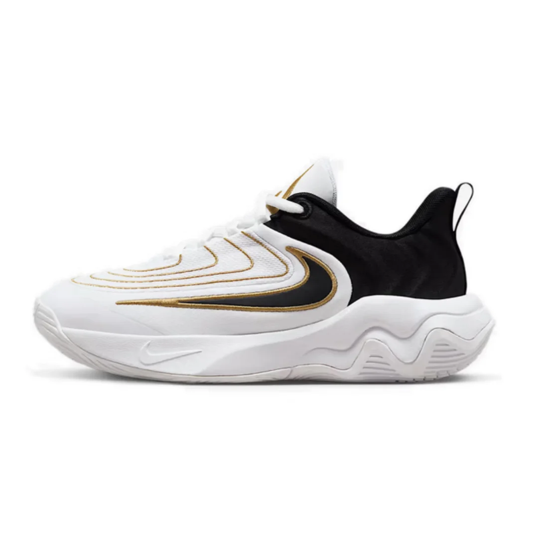

Nike Genuine Nike Nike Fashionable Cushioning Lace-Up Comfortable Basketball Sneakers Fz6734-100