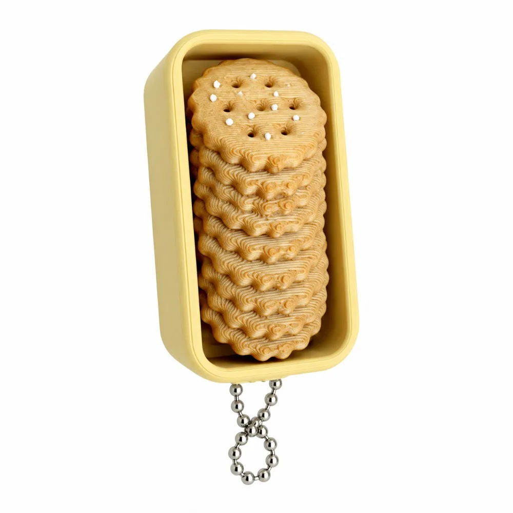Gifts Plastic Imitation Sushi Clicker Keychain Clickable Buttons Bead Chain Food Keychain Snack Keychain Keyring Accessories