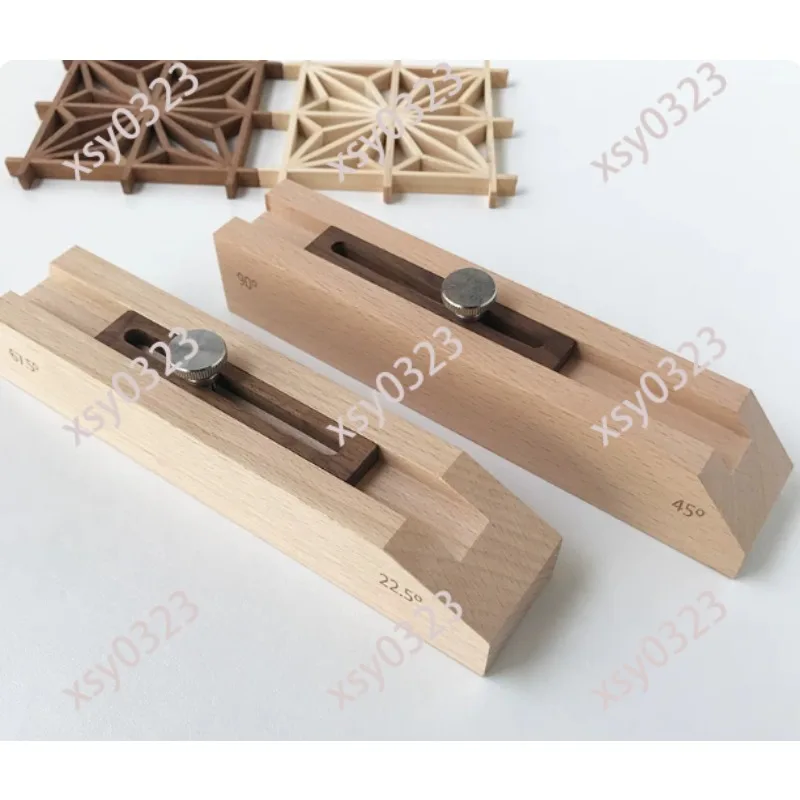 

Beech Wood Inclined Edge Shovel Set, Woodworking Angle Craft Tool Kit for Beginner Handmade Projects