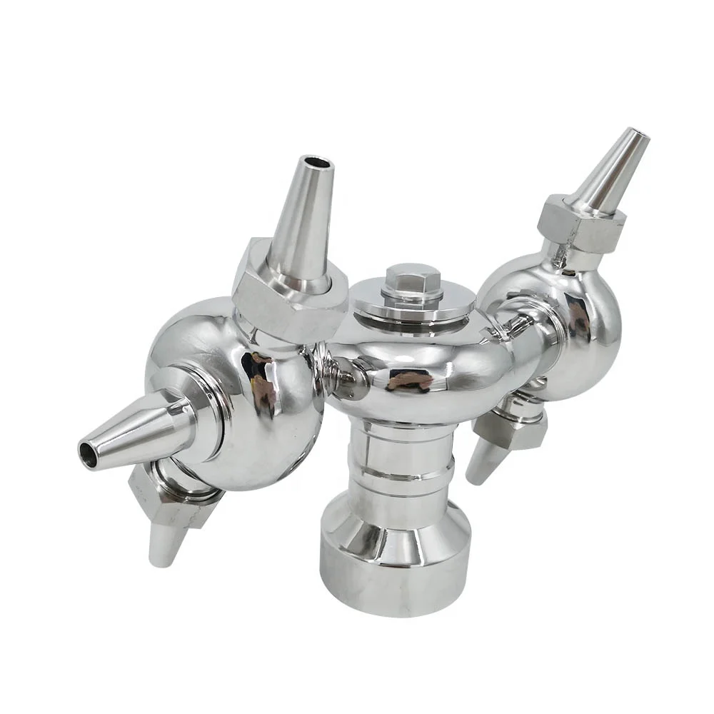 SS304 SS316L Male Threading Ends Stainless Steel Food Grade Automatic Rotary Tank Nozzle Cleaning Ball for the Food and Beverage