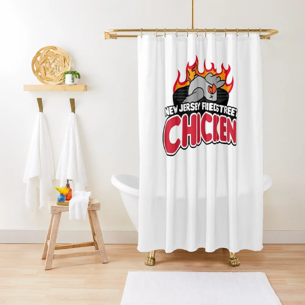 

Jeromeasf Merch New Jersey Fried Street Chicken Men Women Kid Youth Shirt Tshirt Shower Curtain