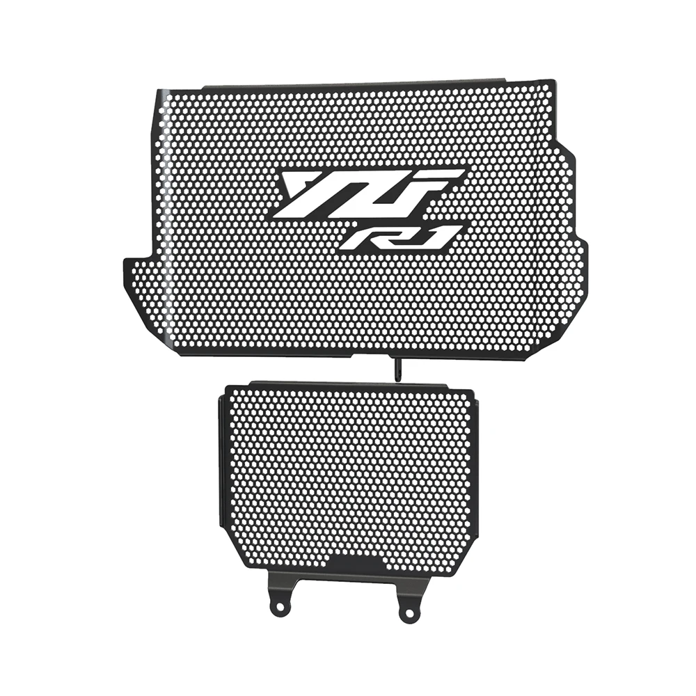 Motorcycle Radiator Grille Guard Cover And Oil Cooler Guard Set For Yamaha YZF R1 YZFR1 R1M 2015- 2020 2021 2022 2023 2024 2025