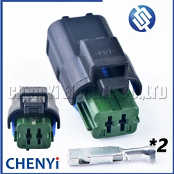 2 Pin Water temp sensor plug headlight air conditioning compressor connector 1121700225CE001 211PC022S5149 for Peugeot Citroen