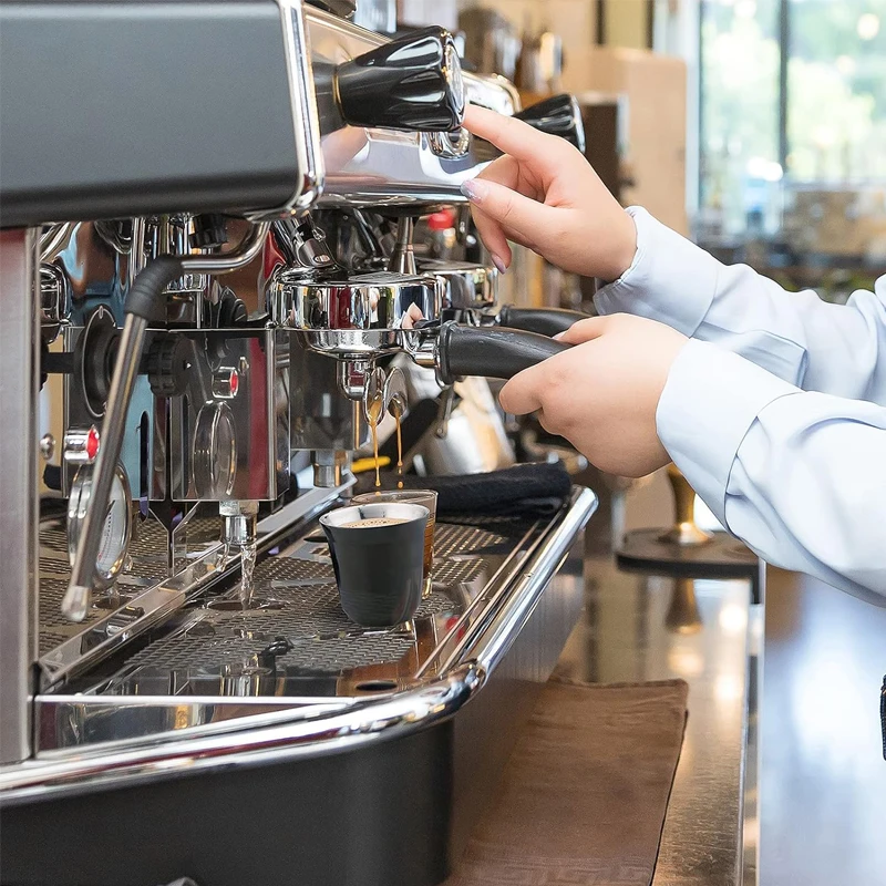 80 مللي/2.7 أوقية 304 الفولاذ المقاوم للصدأ كوب قهوة اسبريسو المحمولة طبقة مزدوجة مكتب الحليب الشاي المشروبات القدح كوب كؤوس مشروبات ويسكي صغيرة #5