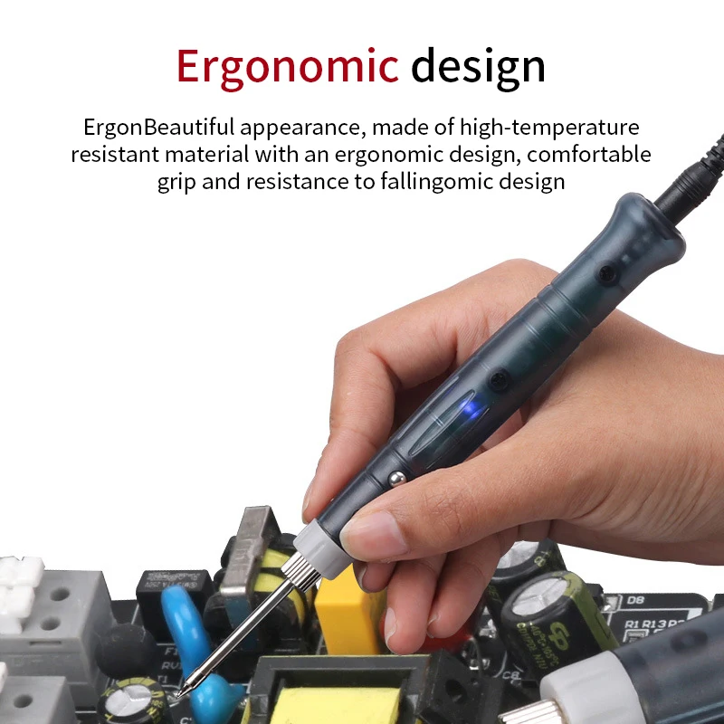 5 В USB-паяльник, профессиональные электрические нагревательные инструменты, переработка со световым индикатором, ручка, сварочный пистолет, ремонт BGA