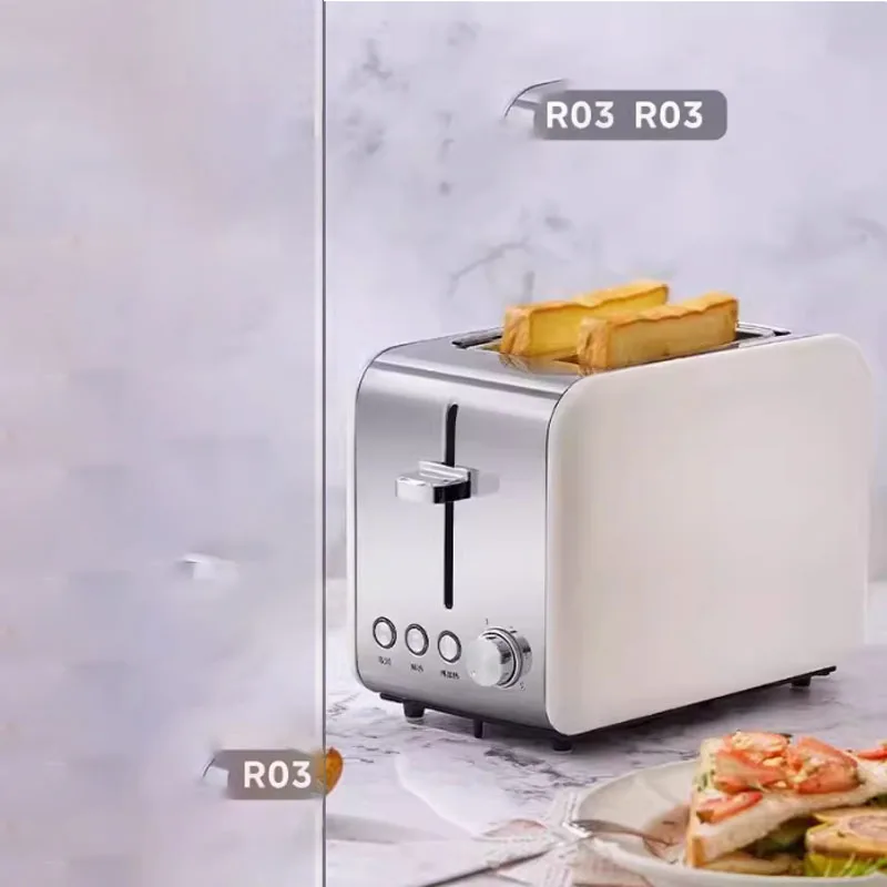 

Toast electric toaster household automatic breakfast machine heating bread machine adjustable temperature