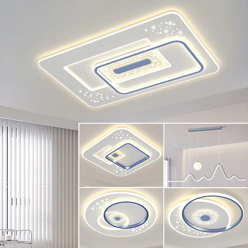 Espectro completo inteligente moderno simple protección ocular sala de estar dormitorio comedor