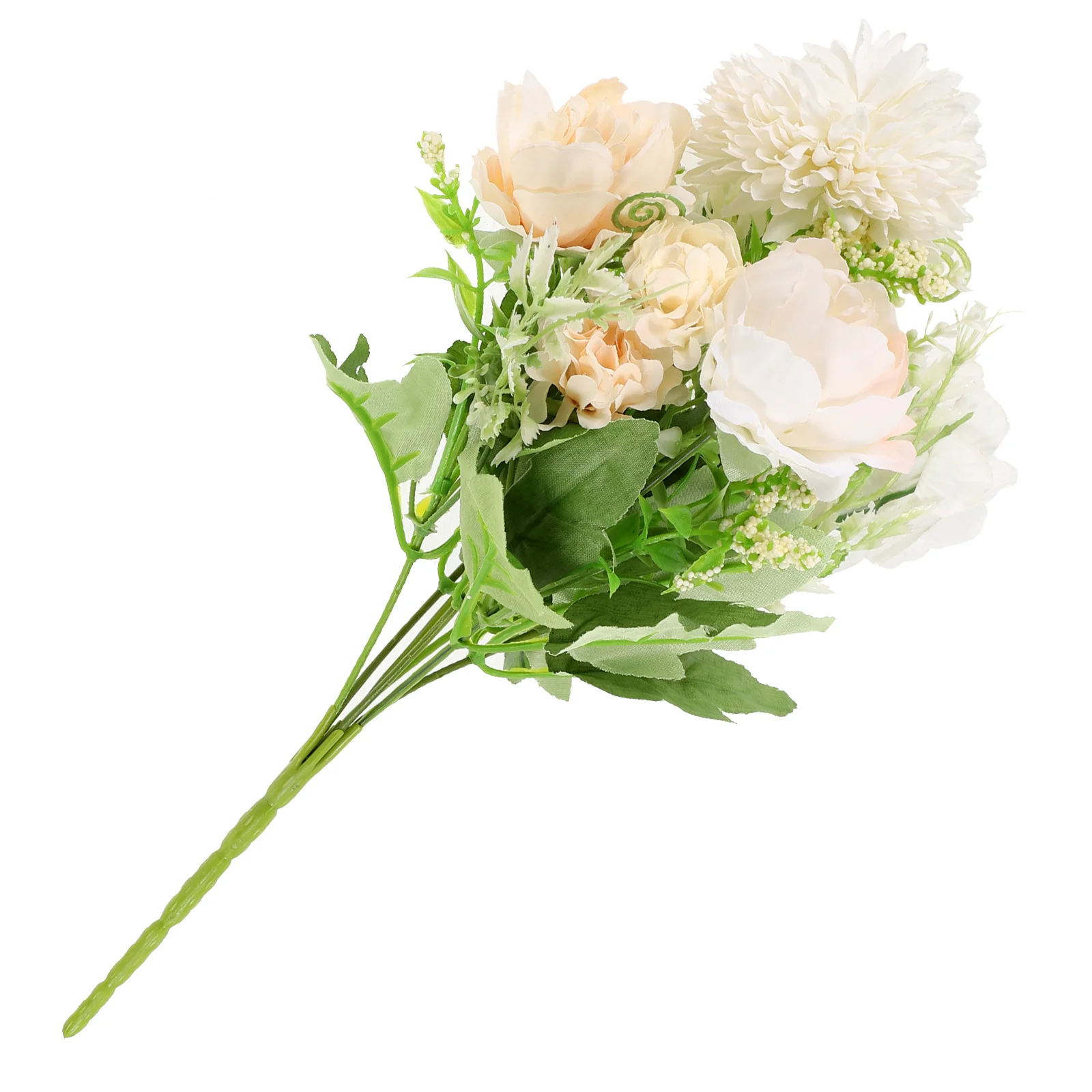 

Fake Flower Bouquet Artificial Mixed Bouquet Realistic Faux Flowers for Wedding Party Home Decoration Table Centerpiece