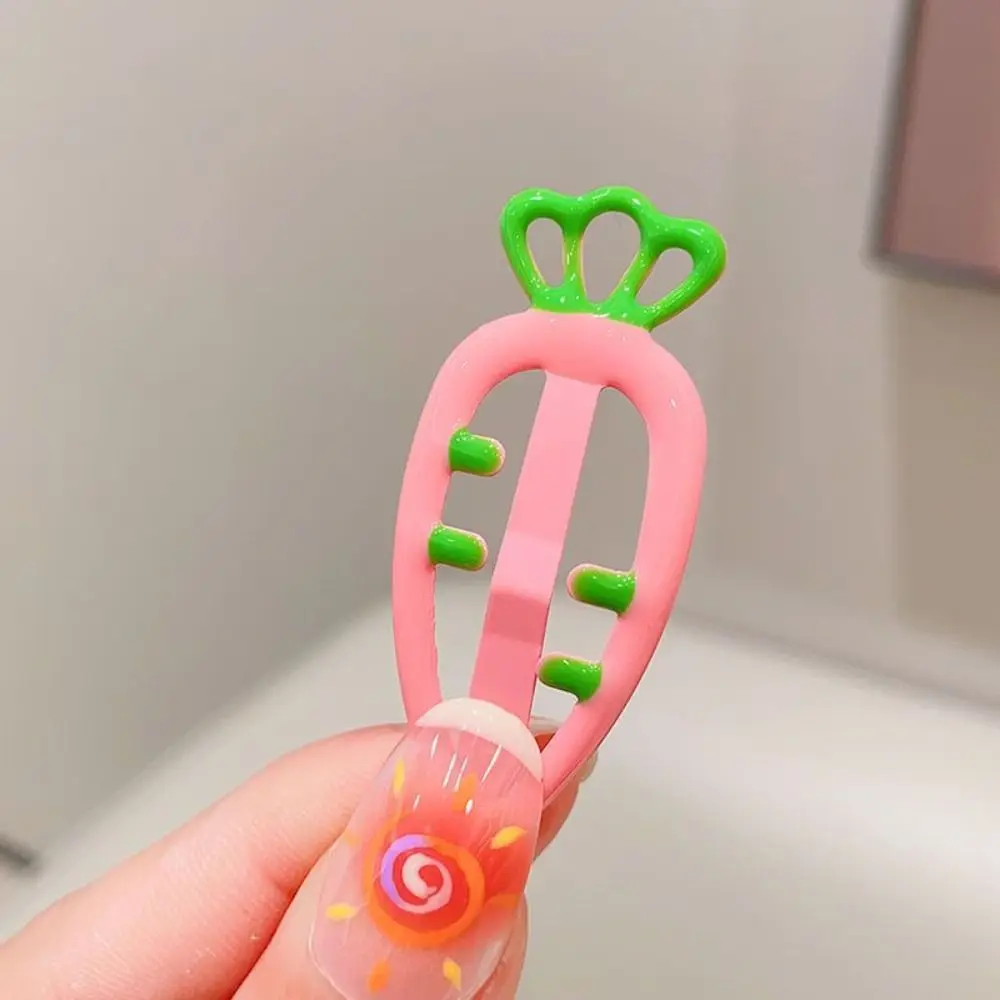 ファッションかわいいニンジン BB ヘアピンドーパミンキャンディーカラーのヘアグリップギフトヘアアクセサリー子供