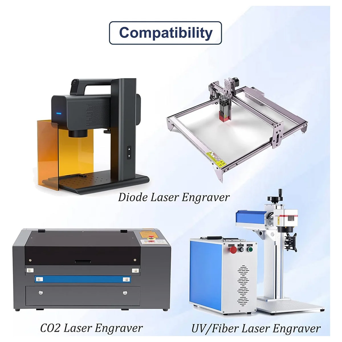 

A17Z Black Laser Marking Paper for DIY Laser Marking Engraver Cutter Machine, Used on Ceramics Glass Plastic Material