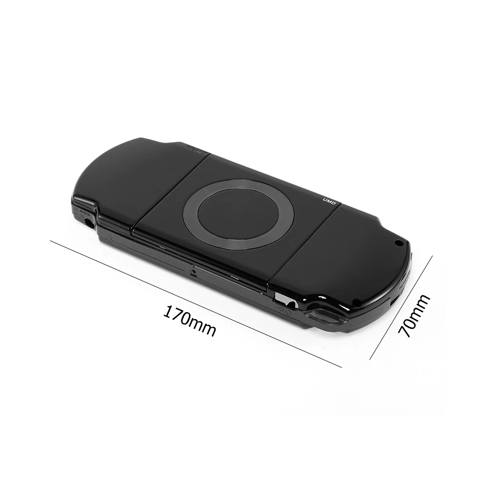Gehäuseschalenabdeckung, professioneller Ersatz der vollständigen Gehäuseschalenabdeckung mit Tastensatz für PSP2000-Spielekonsolenzubehör