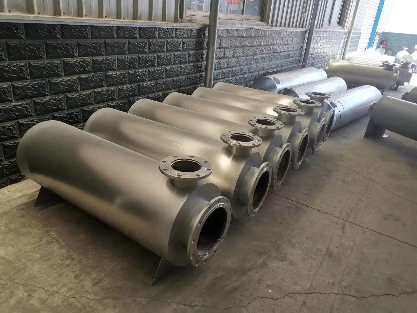 High Efficiency Explosion Proof Circulation Heating Element Liquid Pipeline Heater for Agricultural Drying Room Heat view 6