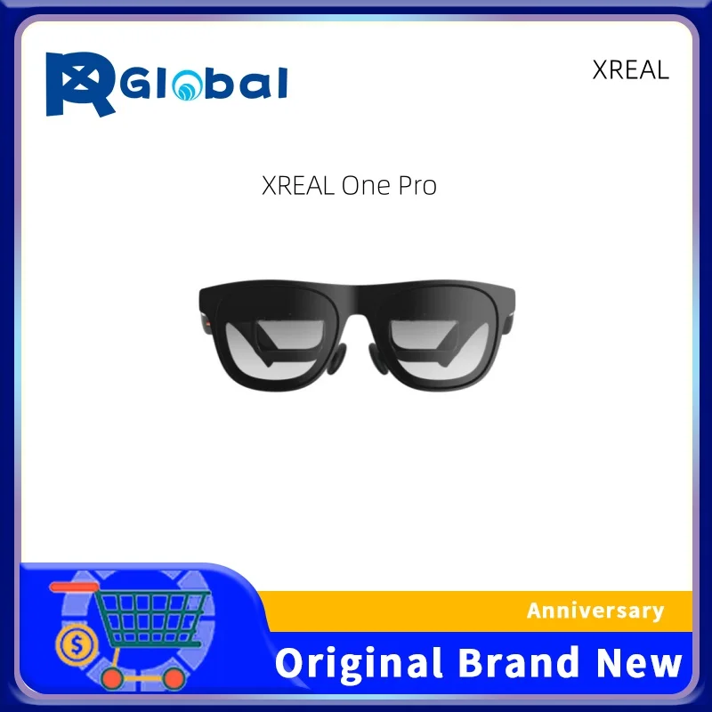 XREAL One Pro AR Glasses: Experience Stunning 57° View, 700nit Brightness & 120Hz Clarity on Sony OLED | Ultra-Light