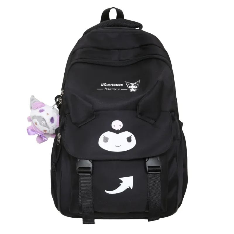 Sanrio New Clow M Student Schoolbag Large Capacity Shoulder Pad Casual and Lightweight Cute Cartoon Backpack