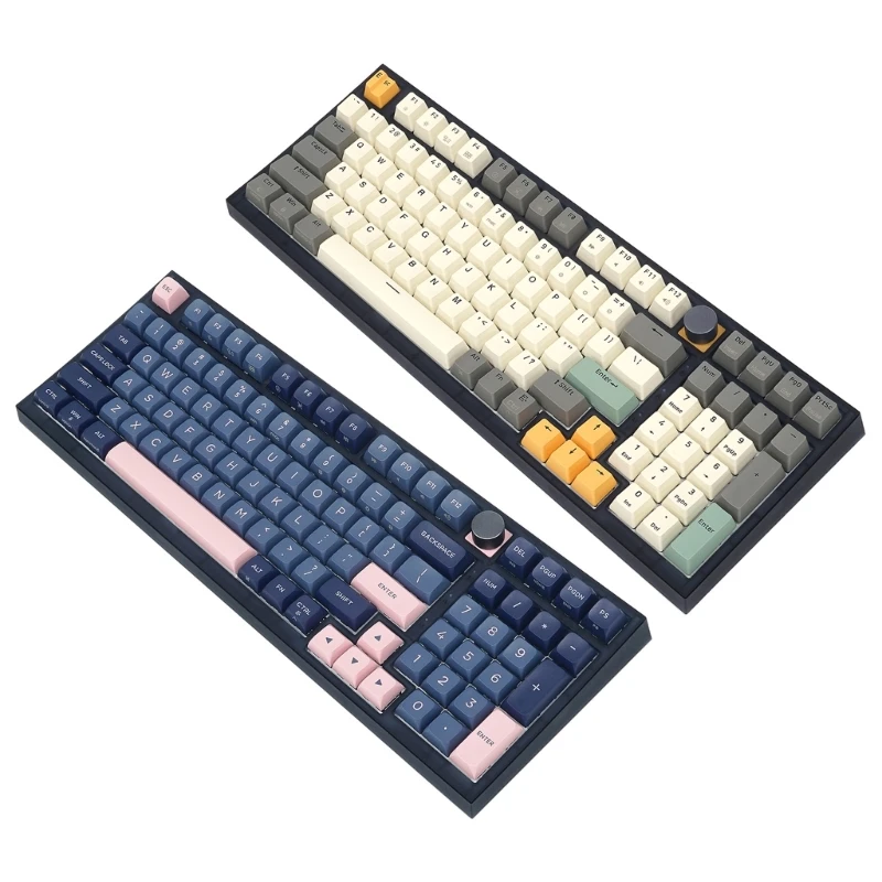 

GK980 Mechanical Keyboard Optical Hot Swappable Programmable RGB PBT Keycaps Dropship