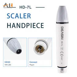 Dental Ultrasonic Scaler Handpiece Dental LED Handle HD-7L for DTE Ultrasonic Piezo Scaler Dentist Tools