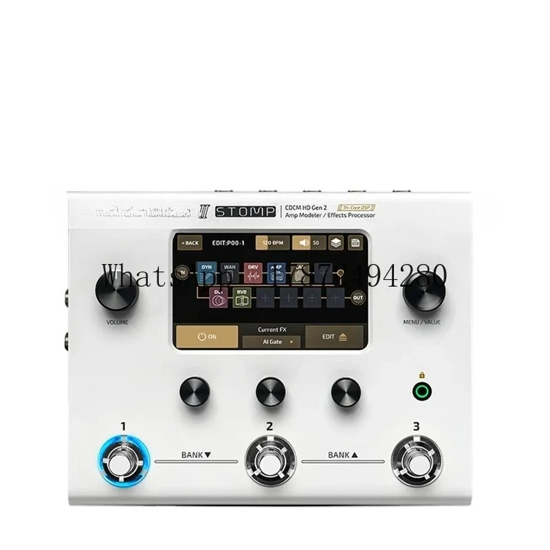 Ampero 2 Stomp Electric Guitar Bass Synthesizer