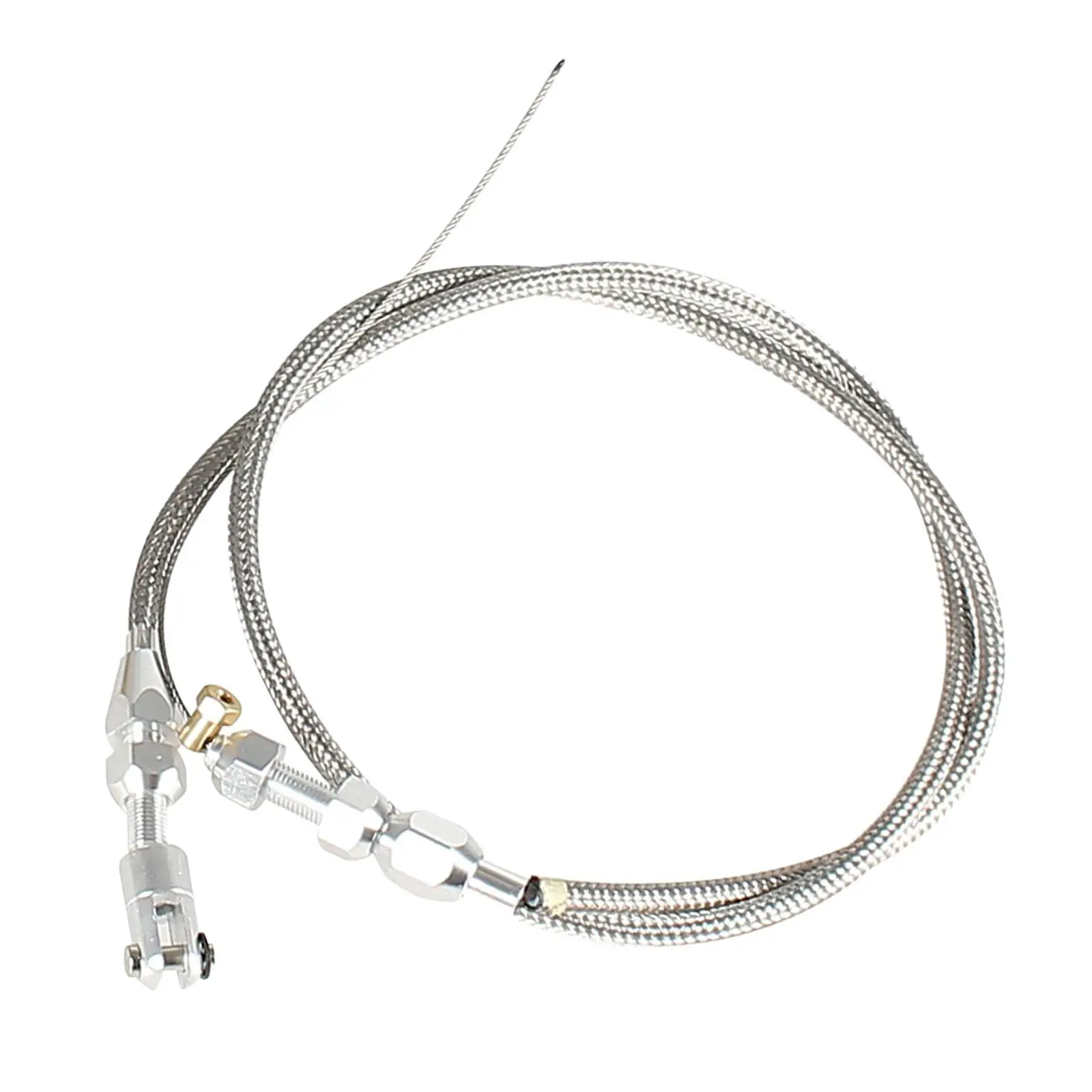 Automotive Throttle Cable Braided Performance Swap Kit Universal Wire for LS1 Engine 4.8 5.3 5.7 6.0L Upgrade