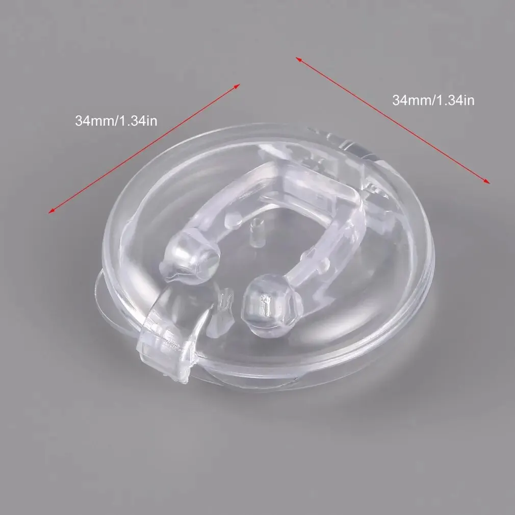 Portable Soft Health Silicone Anti Snoring Relieve Nasal Congestion Snoring Devices Ventilation Anti-snoring Nose Clip