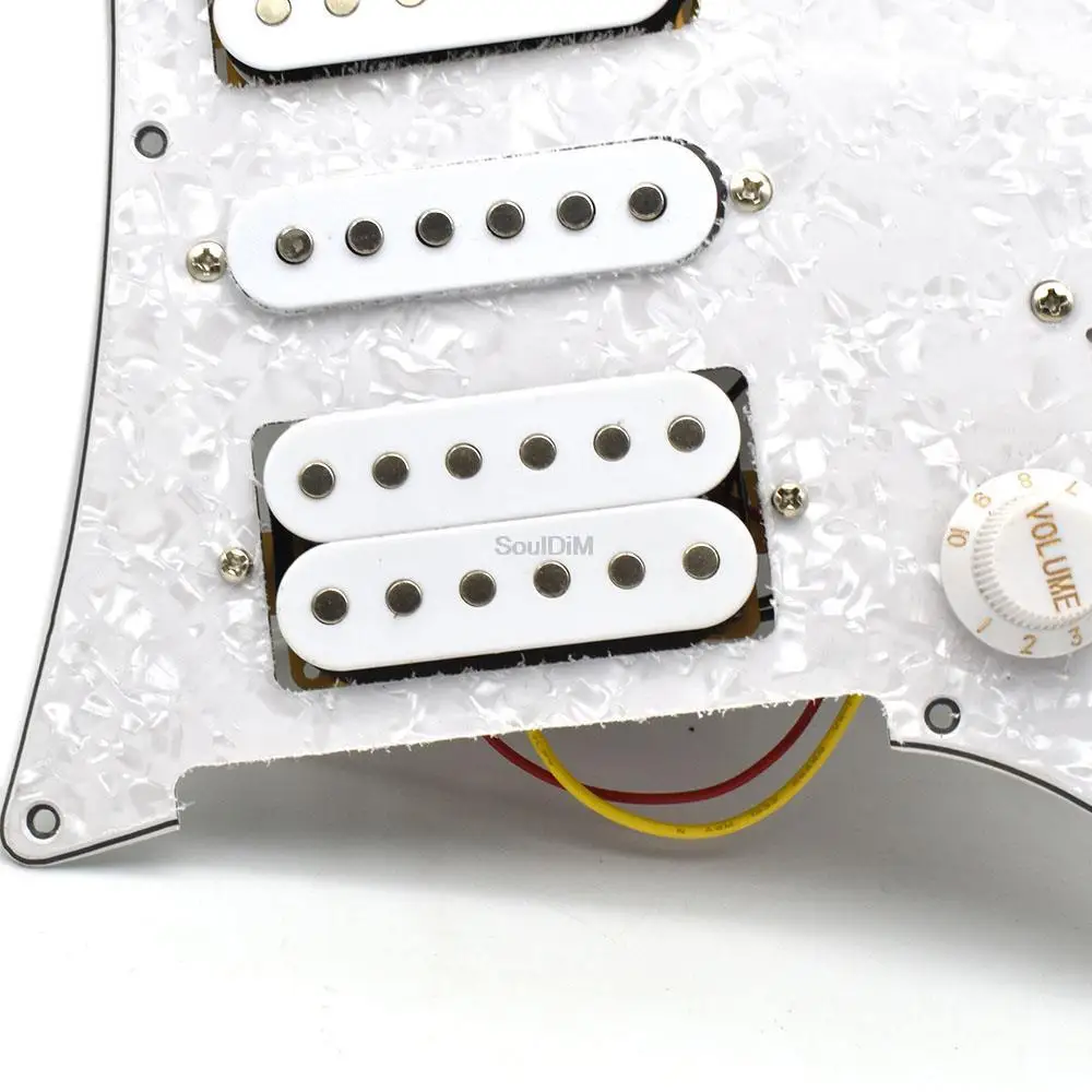 Humbucker Pickups Prewired Pickguard Guitar Pickup Suitable for Electric Guitar Electric Guitar Pickups HSH