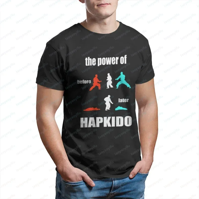 

The Power of Hapkido Perfekt Hapkidoin Shirt Mens T Shirt Unisex Fashion JapaneseStyle Male Clothing Casual Streetwear Tops