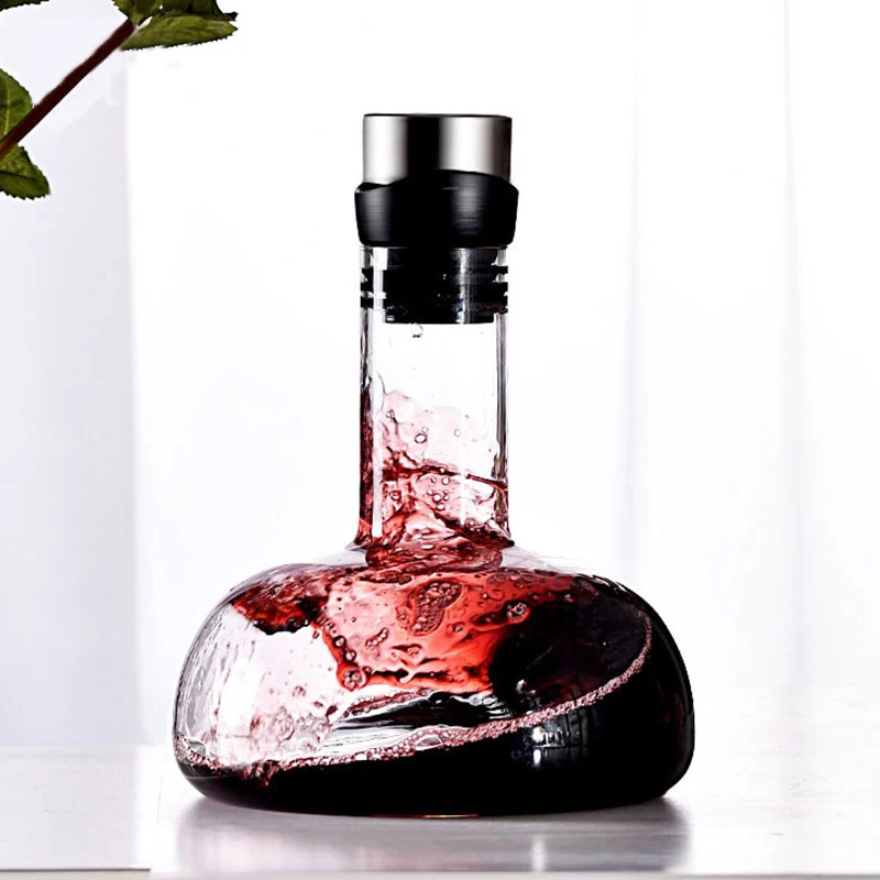 

Quick Wine Decanter Home Set Luxury Wine Dispenser with Lid