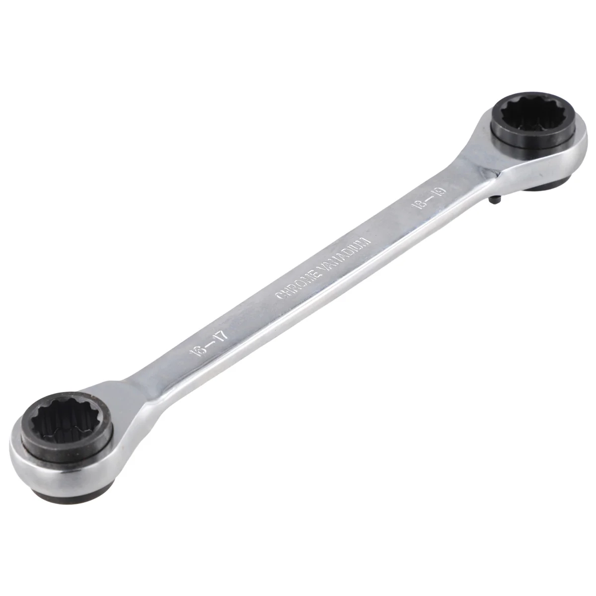 

ABNJ Ratchet Wrench Double End Ratchet Wrench Four-Purpose Ratchet Wrench Auto Repair Multi-Purpose Wrench 16x17-18x19mm