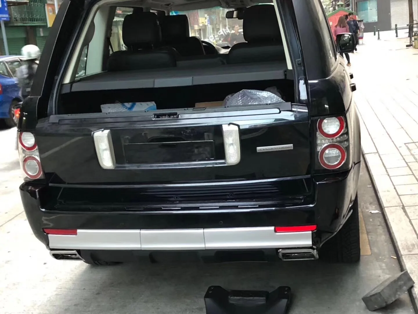 مجموعة هيكل L322 PP لتحويل تجميل لـ 2010 2011 2012 RR مجموعة كاملة من ترقية السيرة الذاتية #3