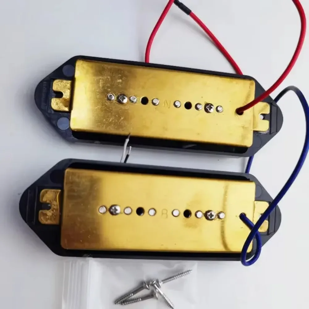 

Bo-Hong Store-Hot Sale Wilkinson W90DE LP/SG Guitar Ceramic Magnet P90 Dog Ear Single Coil Pickup-for Guitar Equipment