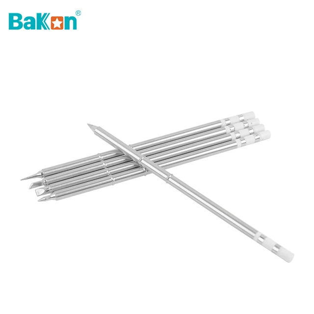 Grot lutowniczy Bakon T12 do stacji lutowniczych BK969D+ BK950D, typ głowicy lutowniczej B/B2/BC1/BC2/BL/C4/I/K/KU/J02