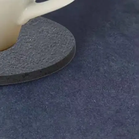 Easy to Clean Felt Coasters 10 Pcs Felt Coasters Set Heat Insulation Drink Bottle Mats Water Absorbent Anti-scalding Table