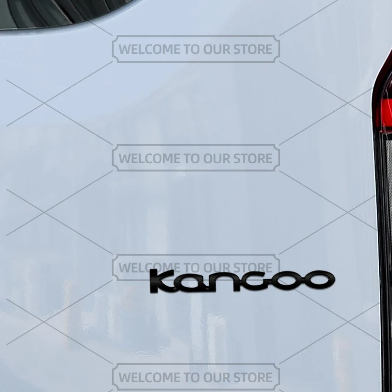 سيارة ثلاثية الأبعاد معدنية ل Kangoo MK2 MK3 Dci ضبط لوحة فان Z.E. EV الجسم شعار شارة الشارات السيارات الذيل ملصق اكسسوارات الديكور