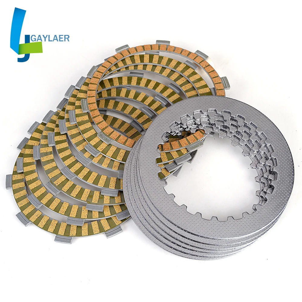 Clutch Friction Disc Plates for Honda VT600C Shadow VLX NV600 Shadow 600 XL600V Transalp CBR400RR  CB500R CBF500  23311-413-000