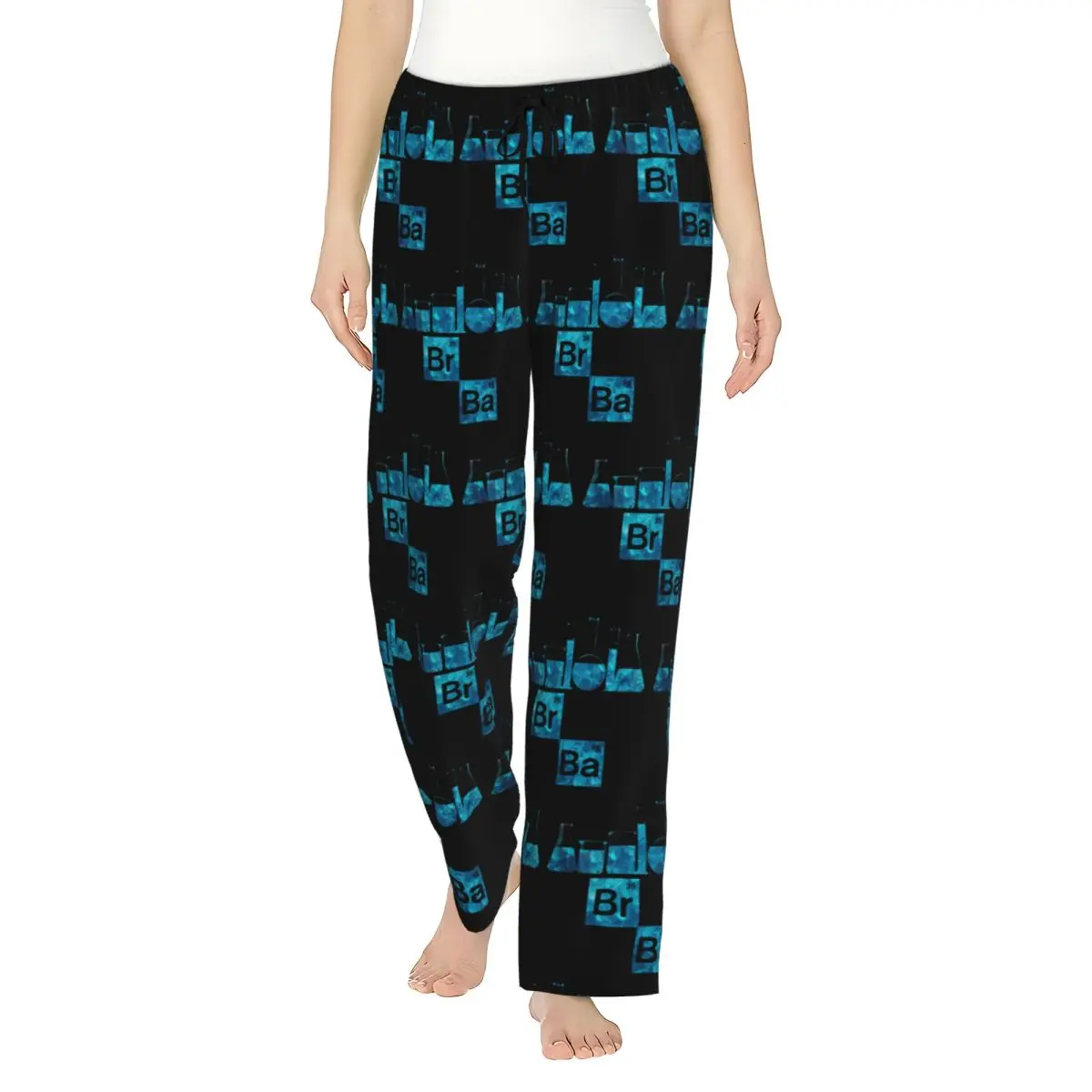 Ladies Pyjama Pants Breaking Bad Respect The Chemistry Lounge Pants Comfy Sleep Bottoms Home