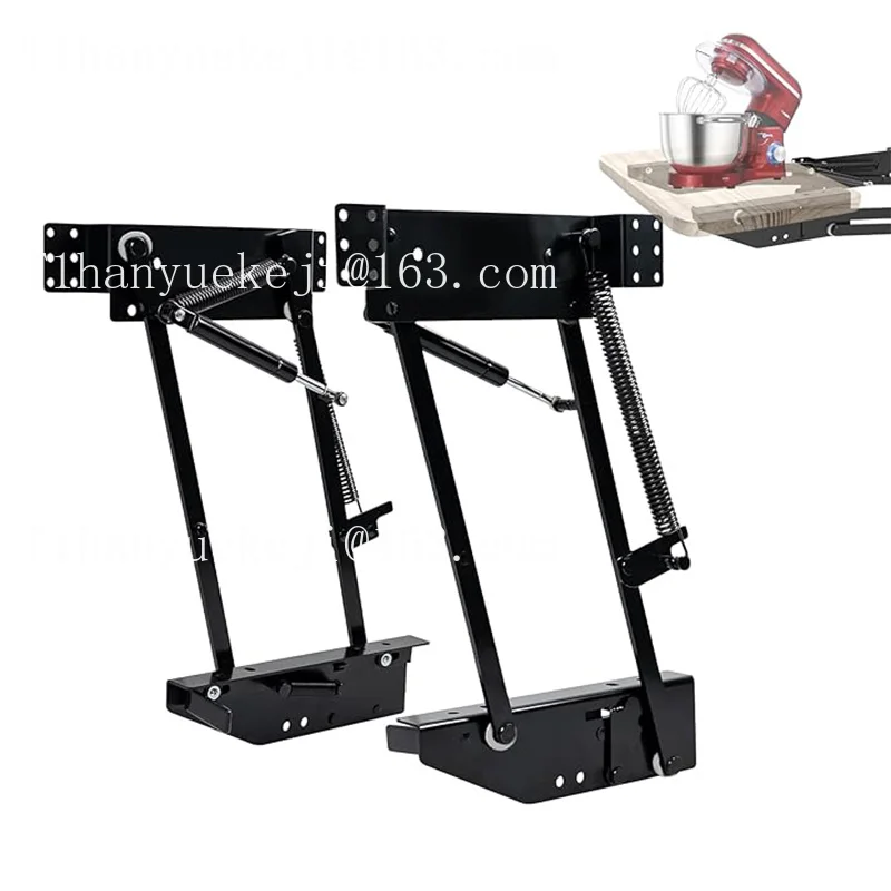 Heavy Duty Mechanism Hydraulic Lift Spring Pull Hinge Apartment System Cabinet Concealed Mixer Lift Rack