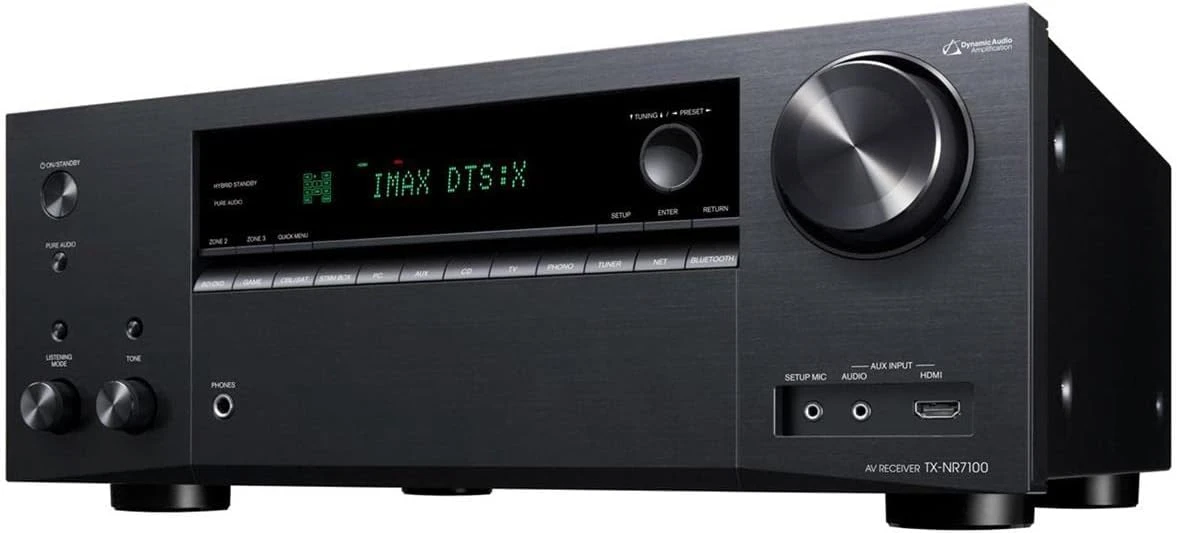 TX-NR7100 9.2-Channel 8K/4K Network A/V Receiver, 220W Per Channel at 6 Ohms