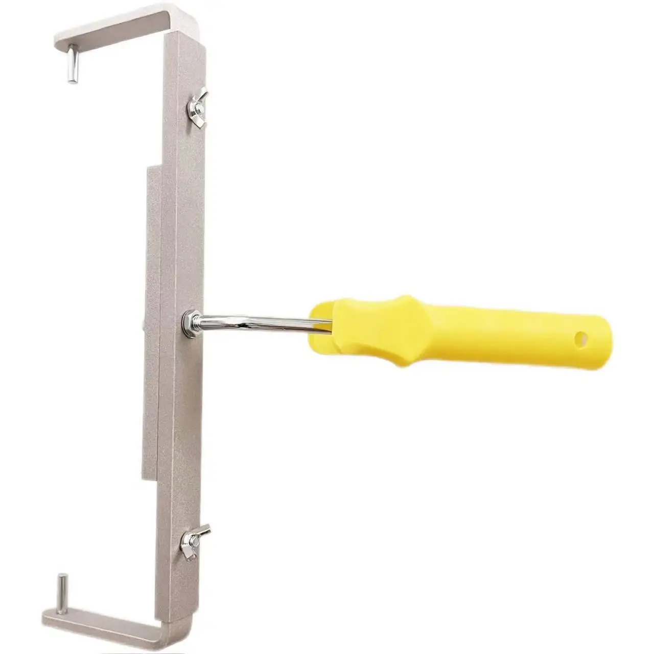 

Телескопическая алюминиевая удлинительная ручка для валика-щетки, подходит для чистки труднодоступных мест внутри и снаружи помещений.