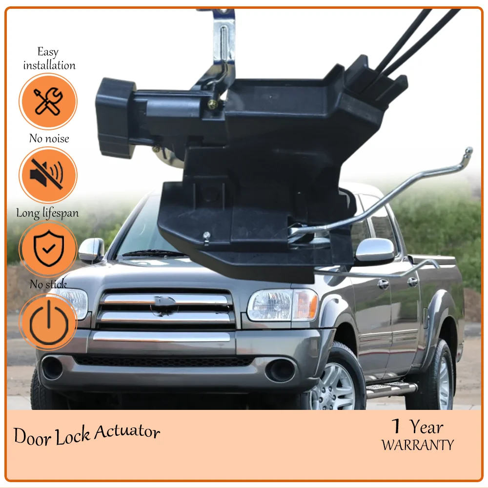 Front Left Right Door Latch Actuator, Suited to Toyota Tundra Double Cab 2005-2006, Casing & Lock Motor oem DLA1105,69030-0C020