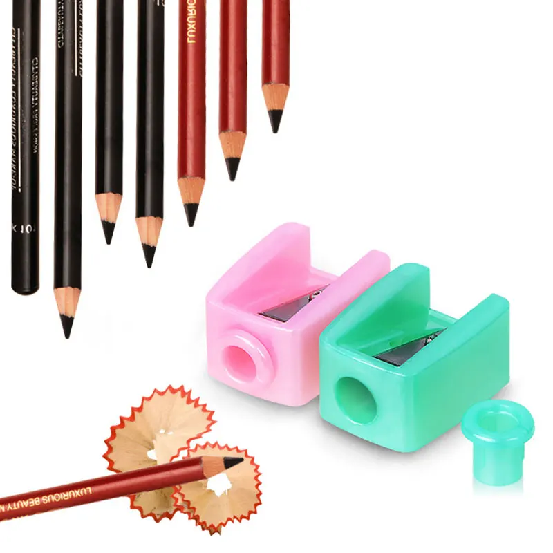 

10pcs Eye Liner Pencil Sharpener Professional Makeup Pencil Sharpener Eyebrow Pencil Sharpener