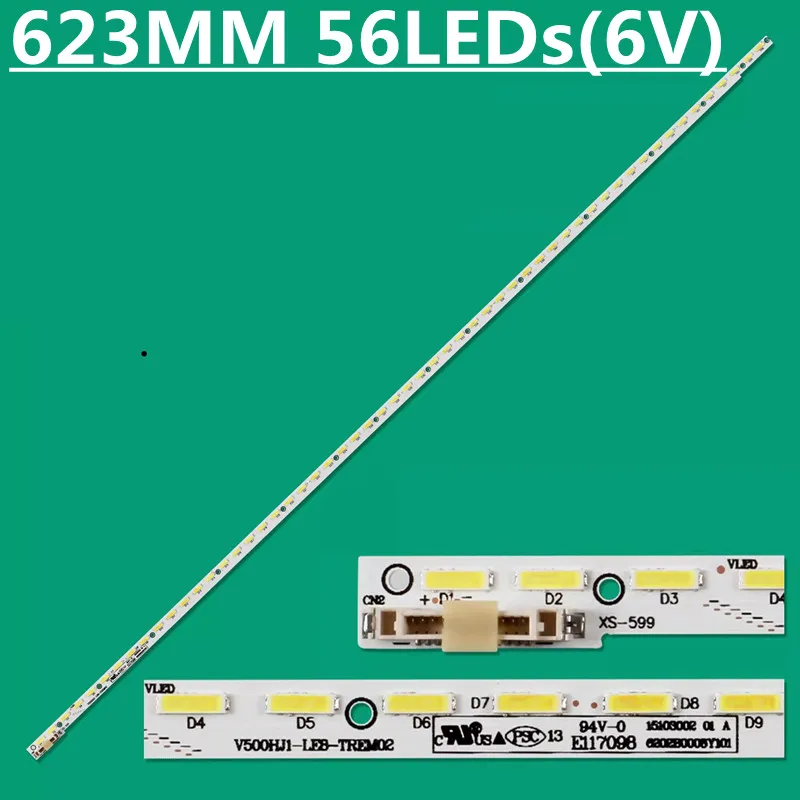 LED Backlight Strip For V500HJ1-LE8-TREM02 LCD-50V3A LC-50A11A LC-50LE275X LED50K11A LED50M5570 LED50M5580AF V500HJ1-LE8