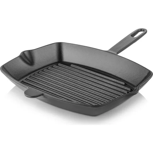 Taşev Caste Grill Pan Rectangle Black 32 cm