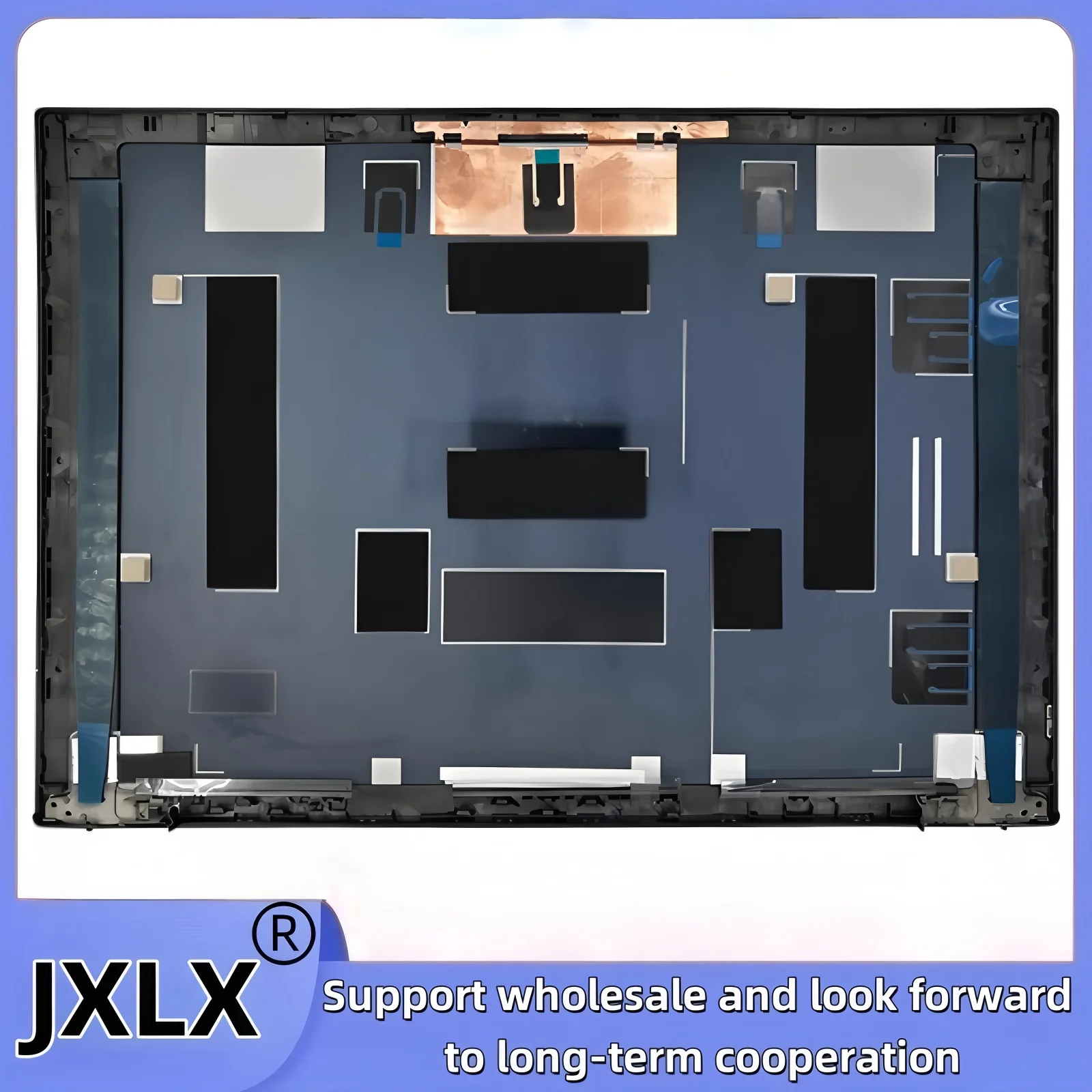JXLX® Laptop LCD Back Cover Top Case for ASUS Expert Book B5604 B5604C B5604CVA Metallic Blue Shell Accessory