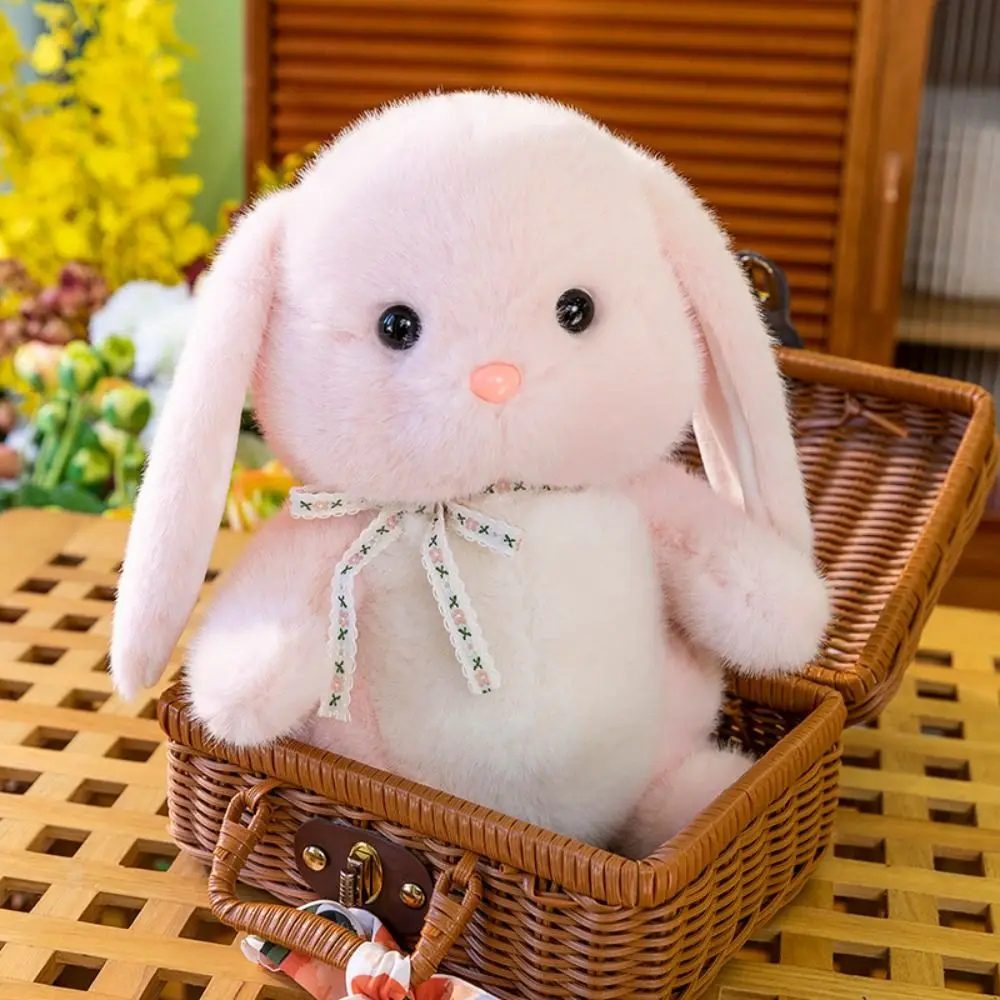 

PP Cotton Rabbit Bear Plush Doll Fluffy Simulation Bear Plush Kids Toy Soft Cartoon Stuffed Animals Plush Doll Adults Children